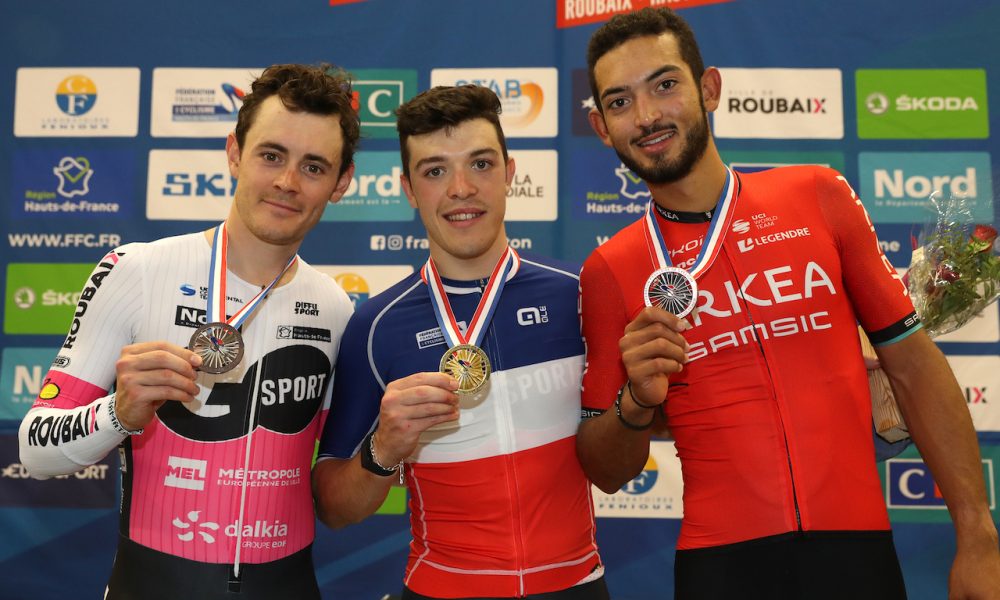 Maillot Cycliste Go Sport Roubaix – Dédicacé Par Emiel Vermeulen – Porté, Bon état